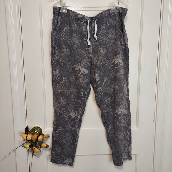 Xhilaration floral print pajama pants Sz Large - Picture 3 of 8